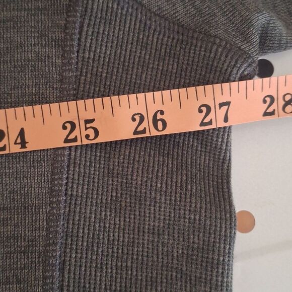 Under Armour Mens Gray Quarter Zip Fleece Sweatshirt Activewear Outdoors 2XL - Picture 8 of 9